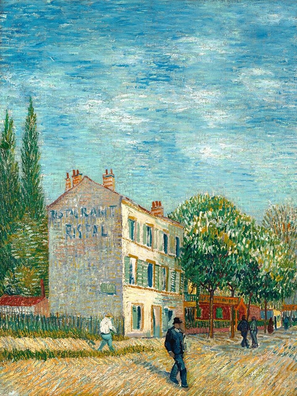 The Rispal Restaurant in Asni©res Poster Print by van Gogh Vincent - Item # VARPDX3VG4968